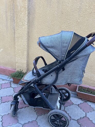 детская коляска чико: Балдар арабасы, түсү - Күмүш, Колдонулган