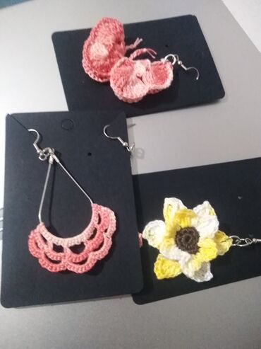 Minđuše: Pirsing, Handmade — 40