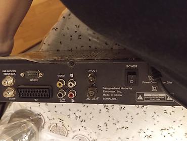 ficher tv: Euromax EM-777 rəqəmsal peyk qəbuledicisi Xüsusiyyətlər: - DVB — 4