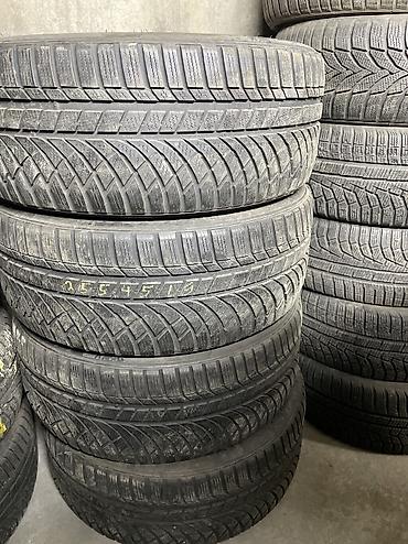 Шиналар 255 / 45 / R 19, Кыш, Колдонулган, Комплект, Жеңил унаалар, Корея, Kumho