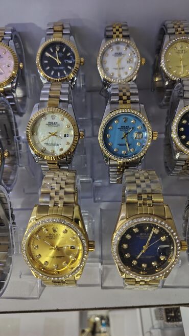 Qol saatları: Yeni, Qol saatı, Rolex, rəng - Mavi — 7