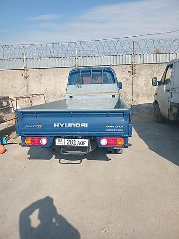 4а фе: Hyundai Porter II бортовой грузовик - Кабина: однорядная, 2 места — 3