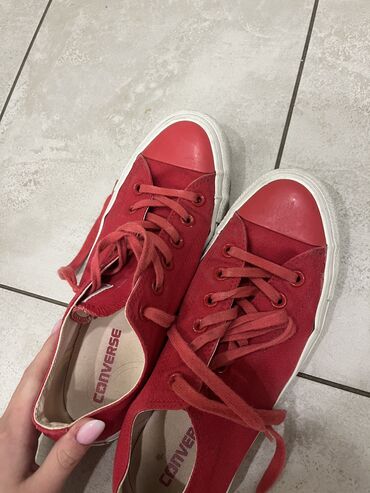 carl lagerfeld patike: Converse, 39.5, color - Red