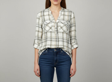 koszule flanelowe lidl: F&F, Жіноча блуза, розмір M