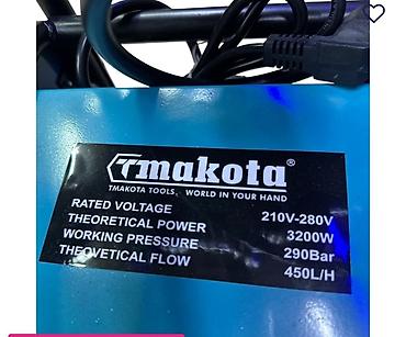 Все для дома и сада: Tmakota yüksək təzyiqli yuyucu aparat - Güc: 3200 W - Gərginlik — 4