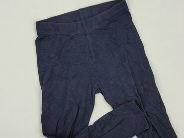 legginsy eko skora: Leggings for kids, 2-3 years, 92/98, condition - Good