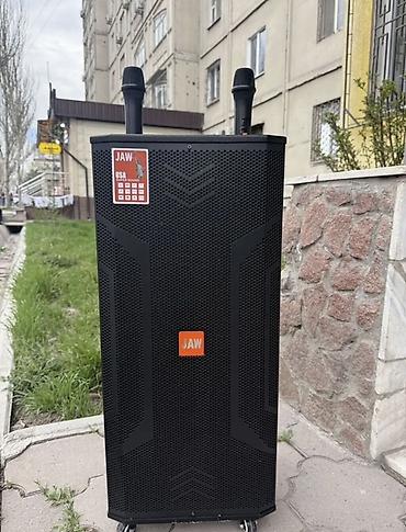 Аренда Колонка 1000 сом Bluetooth AUX UZB Микрофон 2 шт Заряд хорошо
