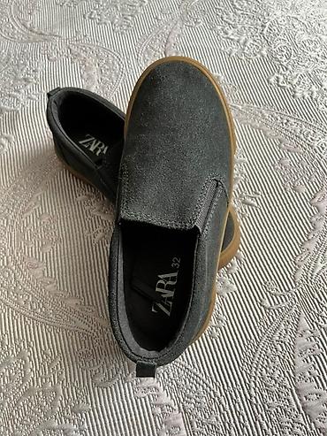 zara usaq geyim: ZARA uşaq slip-on ayaqqabıları - Brend: ZARA - Ölçü: 32 (etiketdə — 2