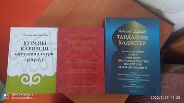 Другие книги и журналы: Диний китептерди срочно сатамын все про 500 сом