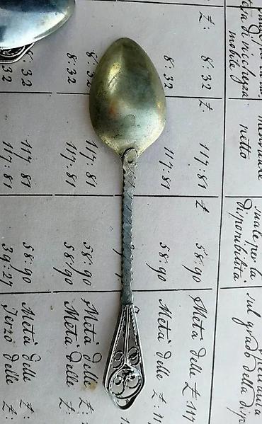 Kompleti posuđa: Filigranske vintage kašičice kompet. Filigranske vintage kašičice — 7