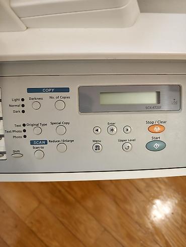 Printer və kseroks aparatları: Model: Samsung SCX-4720F 📝 Ofis, kurs və ya ev üçün ideal, dözümlü — 4