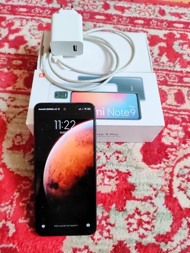 İnformatika: Redmi Note 9 Pro, 64 GB, rəng - Qara, Sensor, Barmaq izi, İki sim kartlı