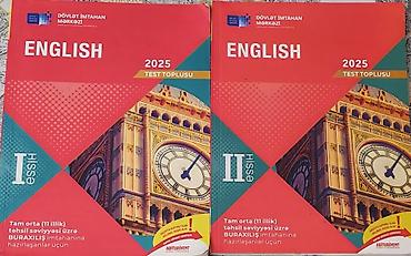 kitab capi: İngilis dili Testlər 11-ci sinif, DİM, 1-ci hissə — 1