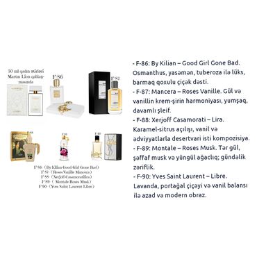 Ətriyyat: Heftelerle qalici 50 ml fransuski qadin etirleri, paltari yu geyin — 18