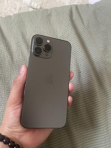 iphone cs: IPhone 13 Pro Max, Б/у, 128 ГБ, Графит, Кабель, 73 % — 1