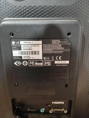 manitor satilir: LG 22MP55HQ-P monitor - Ekran: 21.5 düym IPS LED panel, geniş baxış — 2