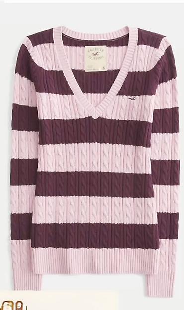 hollister: Кофта, V-образный вырез, S — 4