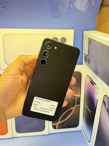 tab 9: Samsung Galaxy S23 Plus, Б/у, 256 ГБ, цвет - Черный, В рассрочку — 6