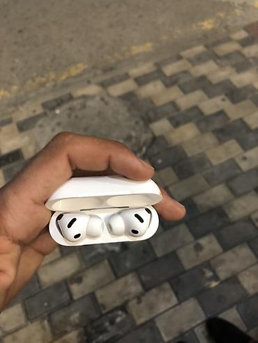 чехол airpods 2: Новый Беспроводные (Bluetooth) Наушники, Apple, цвет - Белый — 1