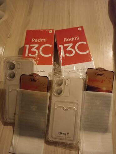 Redmi: Redmi, Redmi 13C, Новый, 256 ГБ, цвет - Бежевый, 2 SIM