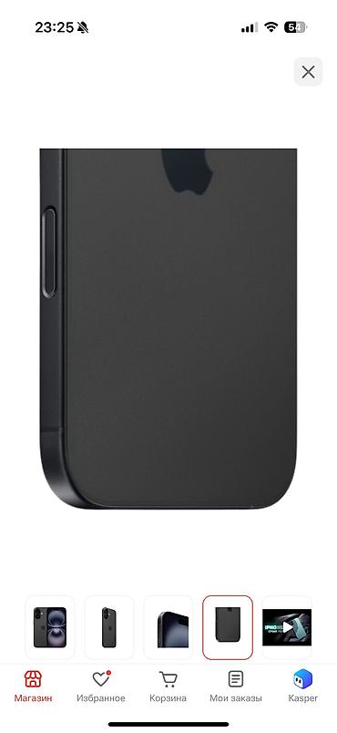 iphone 16 купить: IPhone 16, Новый, 128 ГБ, Черный, Коробка, 100 % — 2