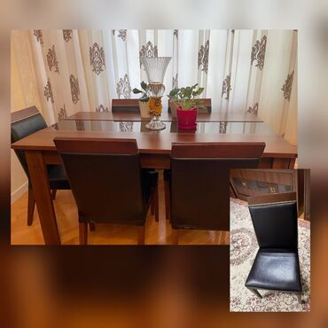kilim mebel stol stul: Для гостиной, Прямоугольный стол, 6 стульев
