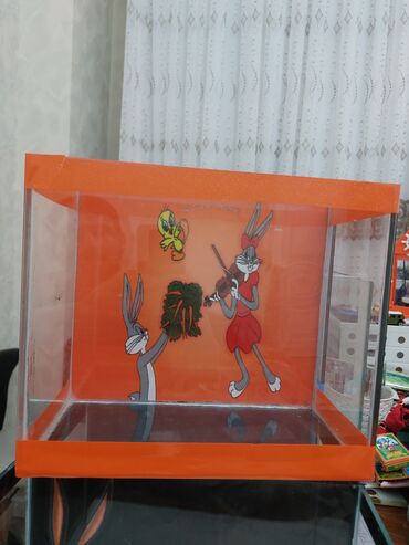Akvariumlar: Məhsul: Dekorativ şüşə akvariumlar (uşaq tematikası) Təsvir: - — 4