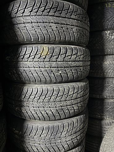 mersedes e211: Шины 235 / 55 / R 18, Зима, Б/у, Комплект, Легковые, Nokian — 1