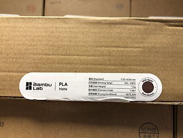 3D Qələmlər: Bambu Lab PLA filamentləri – 3D çap üçün Variantlar: - PLA Basic – — 8