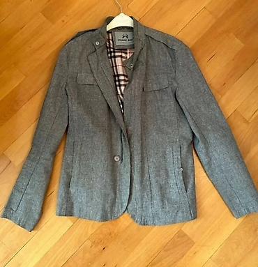 ust geyimleri: Kişi üçün boz rəngli casual blazer/caket - Model: ZOGO BEE brendi - — 1