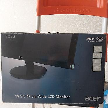 acer 5742: Acer 18.5" (47 sm) geniş LCD monitor Model: Acer P196HQV (Versiya — 1