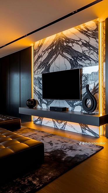 Работы по обшивке: Панельные стены и встроенные решения под ключ для интерьера - Дизайн — 32