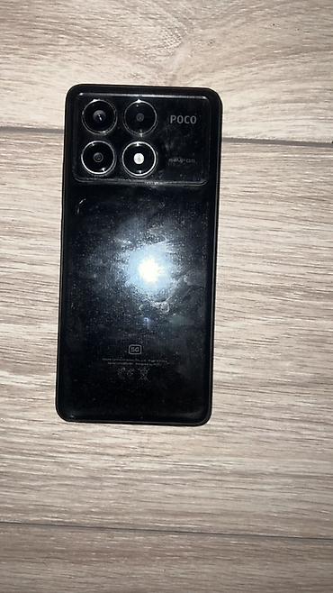Poco X6 Pro 5G, Б/у, 256 ГБ, цвет - Черный, 2 SIM