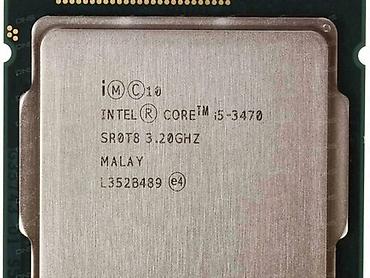 i7 3770 купить: Intel Core i5-3470 prosessor - Mikroarxitektura: Ivy Bridge - Soket — 2