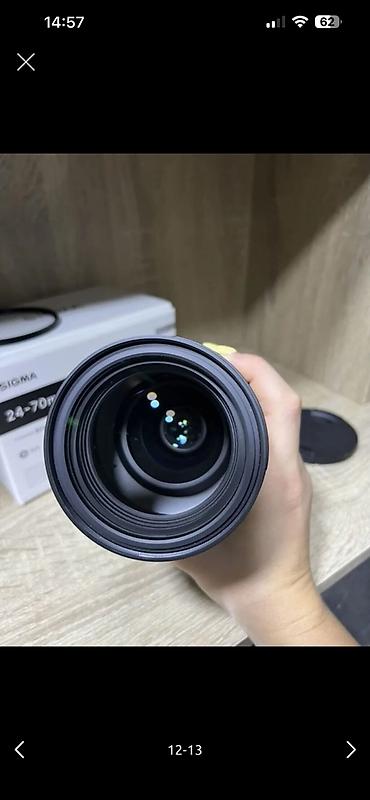 ipad 8 generation: Объектив Sigma 24–70mm f/2.8 DG (серия Art), диаметр фильтра 82мм — 7