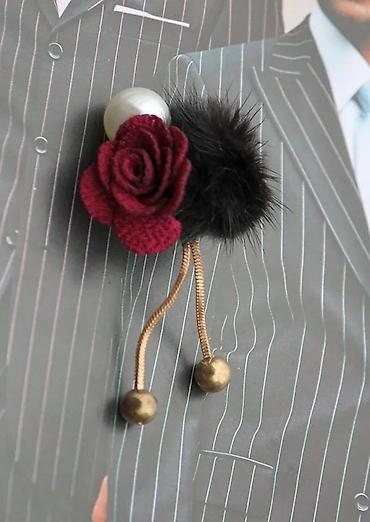 Broševi: Vtg German UHLIG svila mid-century, Ruski, Dried Flowers boš. Cena za — 13