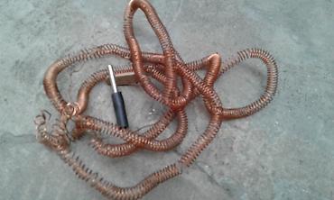 radiator satisi: Elektrik qızdırıcı üçün mis spirallar satılır. Biri 10 manat. 2 ədəd — 1