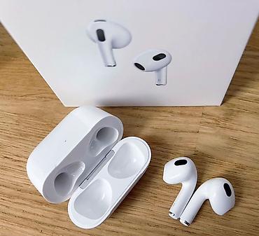 mi 11 lite ne: Беспроводные наушники-вкладыши, Apple, AirPods 3, Новый — 3