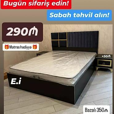Ev və bağ: Yeni, İkinəfərlik çarpayı, Bazasız, Matras ilə — 5