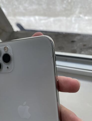 экран айфон 11 про: IPhone 11 Pro Max, Б/у, 64 ГБ, White Titanium, Зарядное устройство, Защитное стекло, Чехол, 88 %
