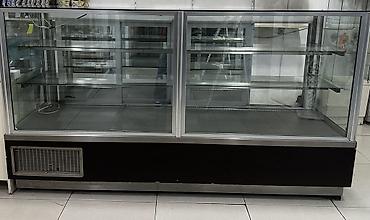 Soyuduculu şüşə vitrin – mağaza, kafe və şirniyyatxanalar üçün - Ön at lalafo.az — 1 Soyuduculu şüşə vitrin – mağaza, kafe və şirniyyatxanalar üçün - Ön — 1