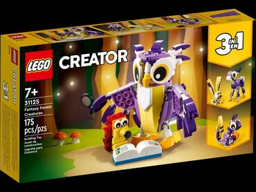 Игрушки: Lego Creator 31125 Удивительные лесные обитатели 🦉🐿️🐐