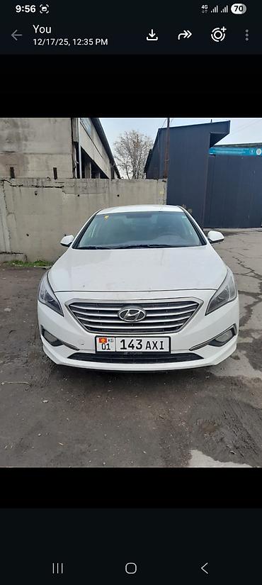 range rover evoque: Hyundai Sonata: 2018 г., Автомат, Газ, Седан — 1