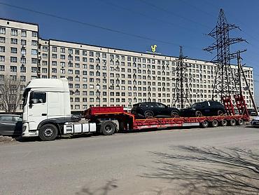 hiab 250: Прицеп, Трал, от 12 т, Б/у — 7
