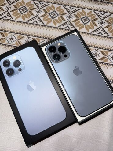 Apple iPhone: IPhone 13 Pro, 256 ГБ, Синий, Коробка