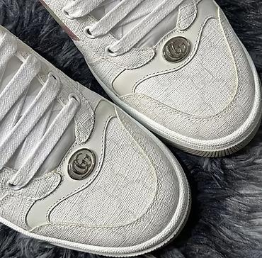кроссовки gucci: Кроссовки, 40, 40.5, Gucci, Новый, цвет - Белый, Самовывоз, Платная доставка — 3