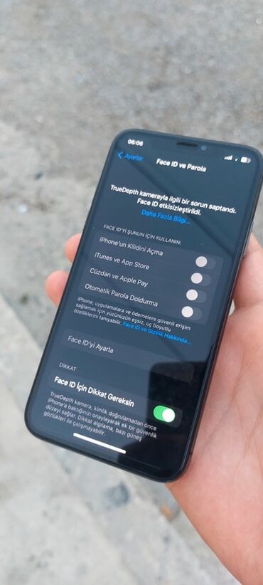 Kompüter, noutbuk və planşetlər: IPhone X, Space Gray, Face ID