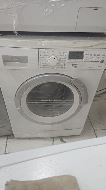 tikiş maşınlar: Paltaryuyan maşın Siemens, 8 kq, Avtomat, Qurutmasız