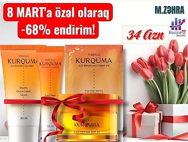 dest kostyumlar: Faberlic gözəllik və ətir məhsulları – xüsusi seçimlər 1) KurQuma Age — 1