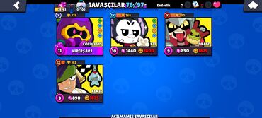 İT, komputerlər, əlaqə: Hesab cox gozel ve sansli 1 defe bravl pas alinibdi efsanenin hamsi — 13